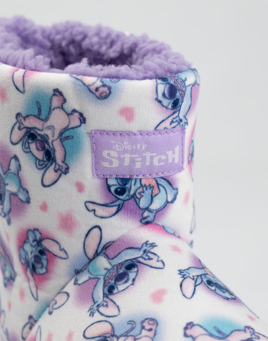 Lilo & Stitch Character AOP Girls Multicoloured Slipper Boots
