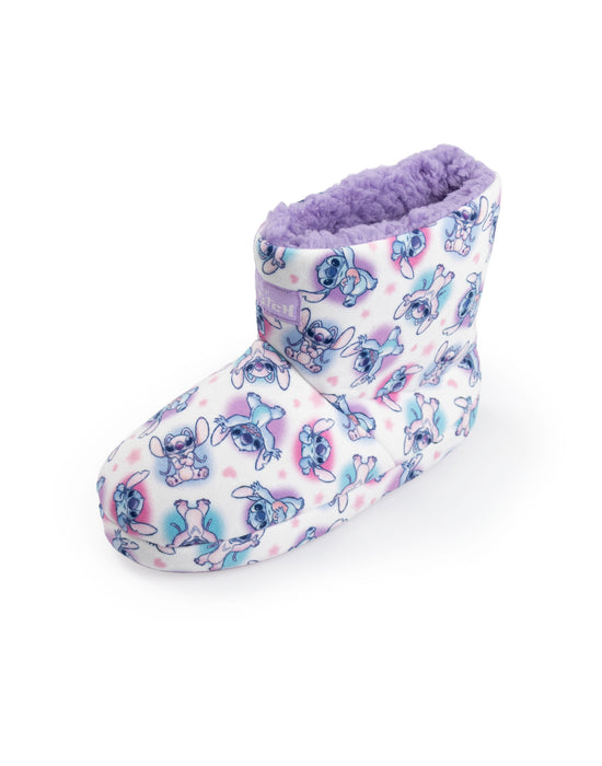 Lilo & Stitch Character AOP Girls Multicoloured Slipper Boots