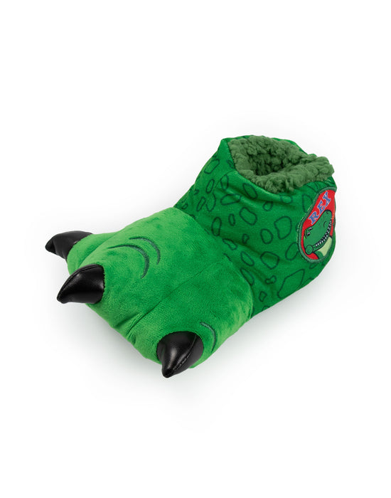 Disney Toy Story Rex Unisex Kids Green Slipper Boots
