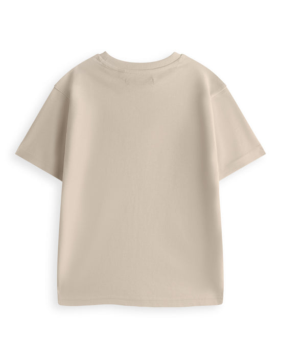 Stranger Things Hawkins Tigers Unisex Kids Beige Short Sleeved T-Shirt