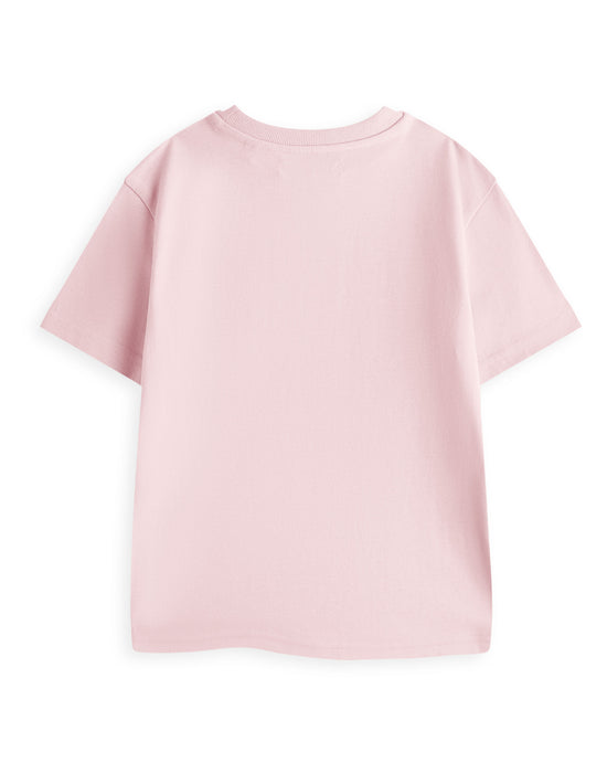 Bluey Cruisin' Around Girls Pink Short Sleeved T-Shirt