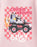 Bluey Cruisin' Around Girls Pink Short Sleeved T-Shirt