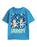 Bluey Jump Unisex Kids Blue Short Sleeved T-Shirt