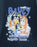 Bluey Good Times Unisex Kids Blue Short Sleeved T-Shirt