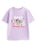Bluey For Real Life Girls Purple Short Sleeved T-Shirt