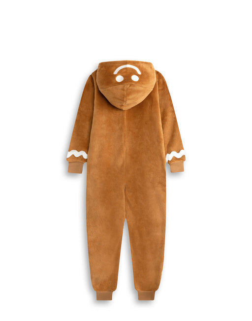 Show Me The Merch Gingerbread Unisex Kids Brown Onesie