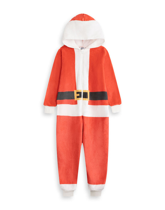 Show Me The Merch Santa Unisex Kids Red Onesie