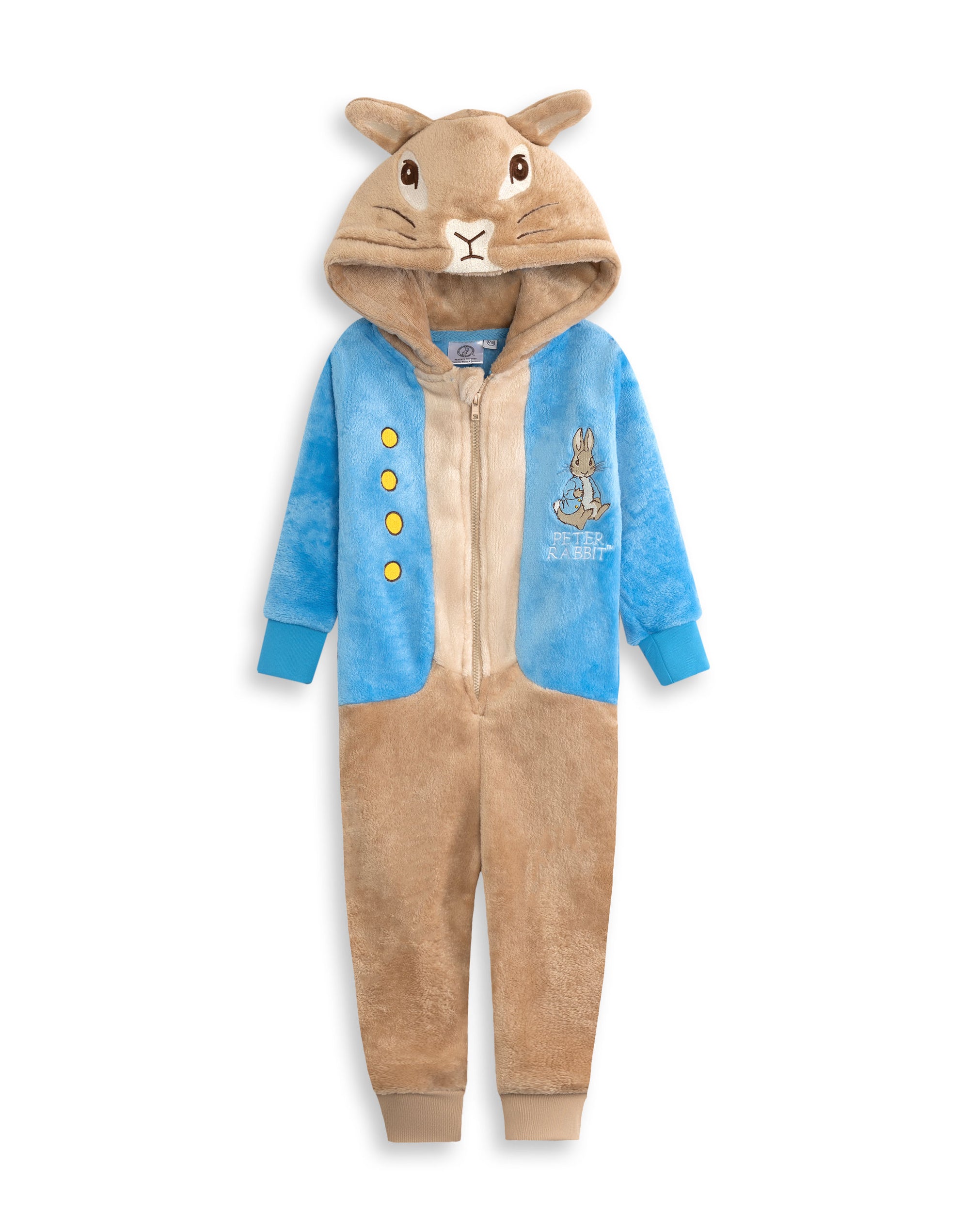 Peter Rabbit Character Unisex Kids Blue Onesie — Vanilla Underground