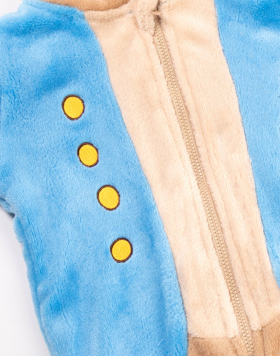 Peter Rabbit Character Unisex Kids Blue Onesie