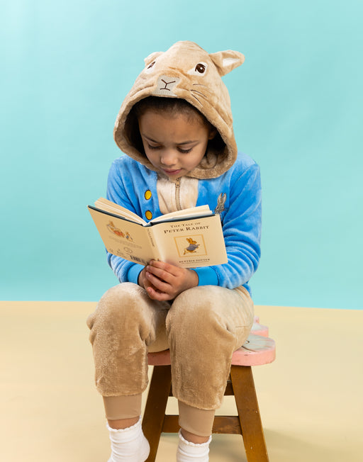 Peter Rabbit Character Unisex Kids Blue Onesie