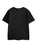 Wednesday Polka Dot Girls Black Short Sleeved T-Shirt