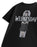 Wednesday Polka Dot Girls Black Short Sleeved T-Shirt