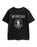 Wednesday Unitas Est Invicta Girls Black Short Sleeved T-Shirt
