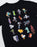 Minecraft Sprites Boys Black Short Sleeved T-Shirt