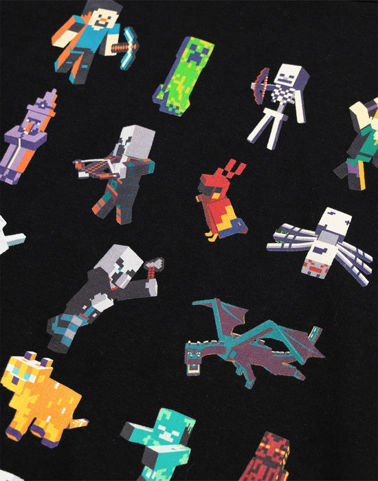 Minecraft Sprites Boys Black Hoodie