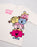 Mr. Men & Little Miss Multi Character Girls Multicoloured Multi-Pack of 3 Short-Sleeved T-Shirts