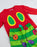 Eric Carle The Very hungry Caterpillar Unisex Kids Red Long Sleeve Long Leg Pyjama Set