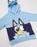Bluey Character Unisex Kids Blue Hoodie