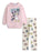 Disney Minnie Girls Pink Sweatshirt and Joggers Set