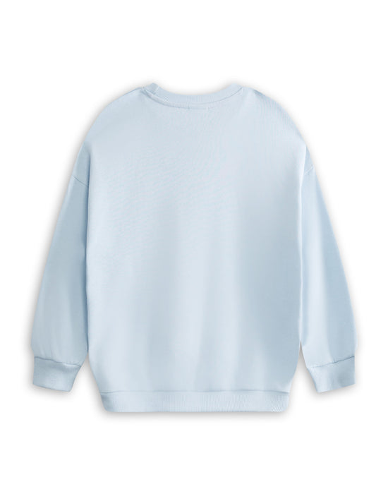 Bluey Character Girls Blue Sweatshirt and Joggers Set