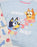 Bluey Character Girls Blue Sweatshirt and Joggers Set