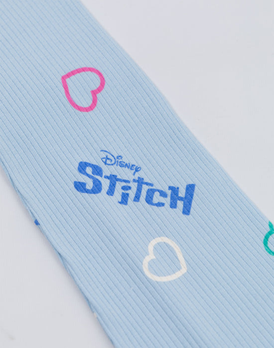 Disney Stitch Girls Multicoloured Sweatshirt and Joggers Set