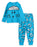 Mr. Men & Little Miss Mr Bump Boys Blue Long Sleeve Long Leg Pyjama Set
