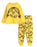 Mr. Men & Little Miss Sunshine Girls Yellow Long Sleeve Long Leg Pyjama Set