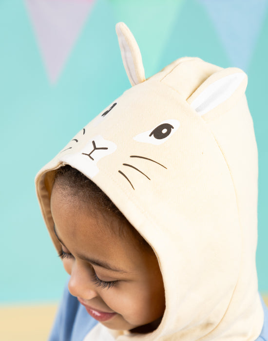 Peter Rabbit Character Unisex Kids Blue Hoodie