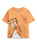 The Tiger Who Came To Tea Multi Character Boys Peach Short Sleeved T-Shirt