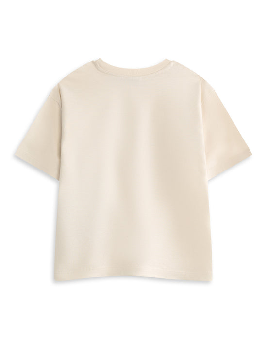 Guess How Much I Love You Character Unisex Kids Cream Short Sleeved T-Shirt
