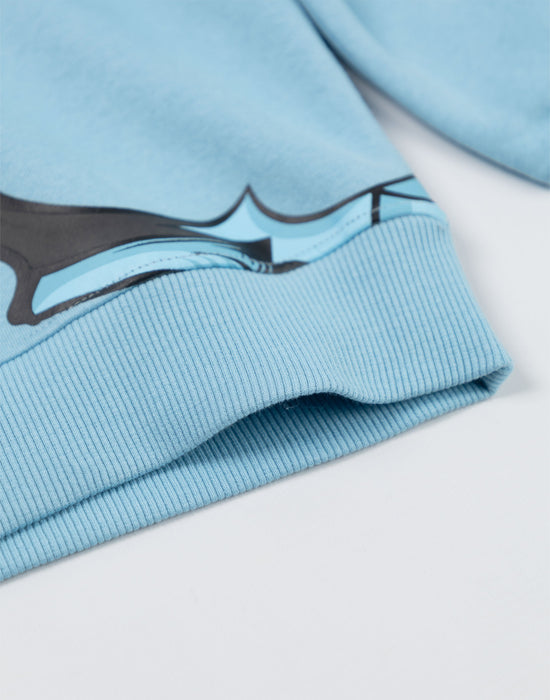 Fortnite Logo Unisex Kids Blue Hoodie