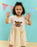 The Gruffalo Stripe Girls Beige Dress