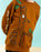 Stickman Character Unisex Kids Brown Sweatshirt