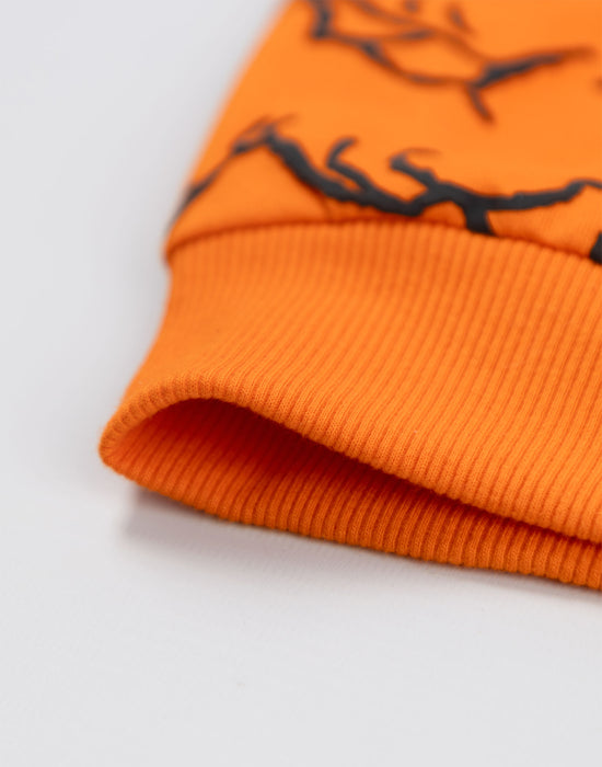 Zog Character Unisex Kids Orange Sweatshirt