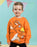 Zog Character Unisex Kids Orange Sweatshirt