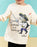 The Highway Rat Character Unisex Kids Beige Short Sleeved T-Shirt