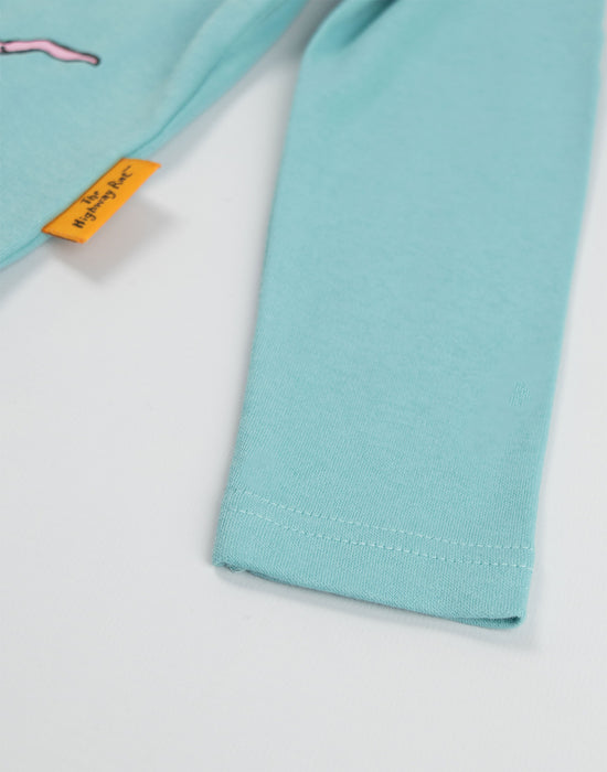 The Highway Rat Character Unisex Kids Blue Long Sleeve Long Leg Pyjama Set