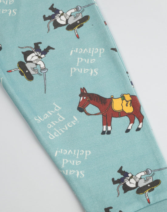 The Highway Rat Character Unisex Kids Blue Long Sleeve Long Leg Pyjama Set