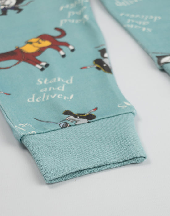 The Highway Rat Character Unisex Kids Blue Long Sleeve Long Leg Pyjama Set