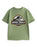 Jurassic World Logo Boys Green Short Sleeved T-Shirt