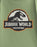 Jurassic World Logo Boys Green Short Sleeved T-Shirt
