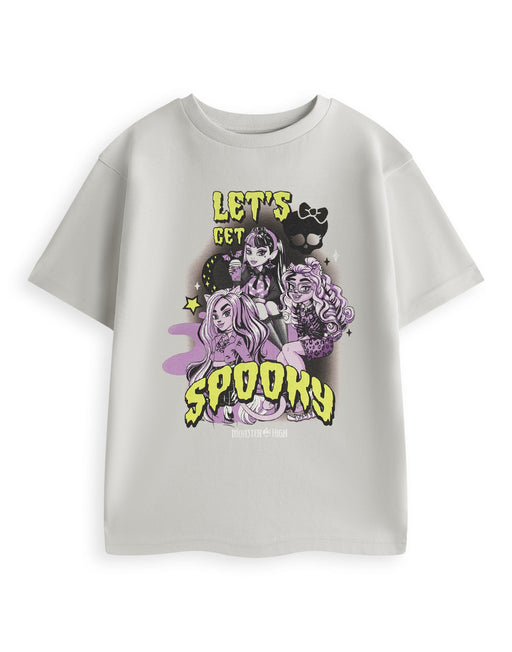 Monster High Ghouls night out Girls Purple Short Sleeved T-Shirt