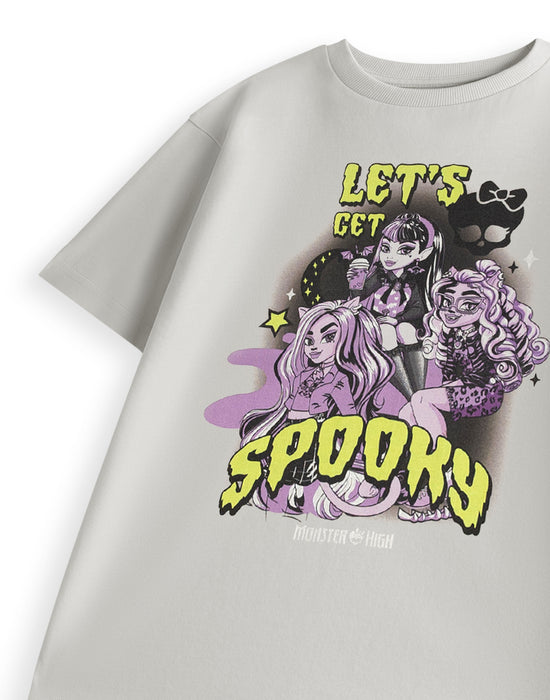 Monster High Ghouls night out Girls Purple Short Sleeved T-Shirt