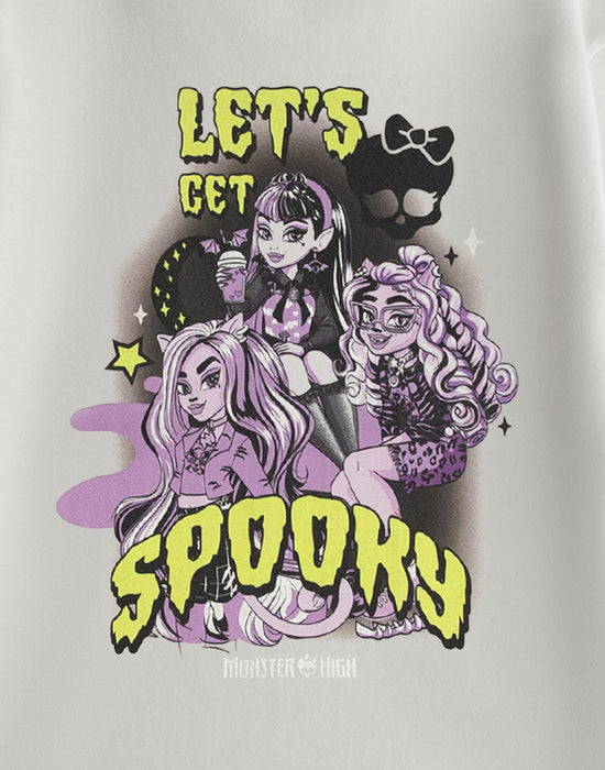 Monster High Ghouls night out Girls Purple Short Sleeved T-Shirt