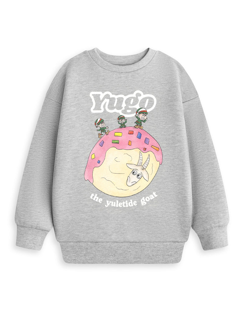 Show Me The Merch Ice Cream Yugo Unisex Kids Grey Sweatshirt