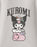 Hello Kitty & Friends Kuromi stocking Girls Grey Short Sleeved T-Shirt