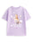 Wicked Butterfly Girls Purple Short Sleeved T-Shirt