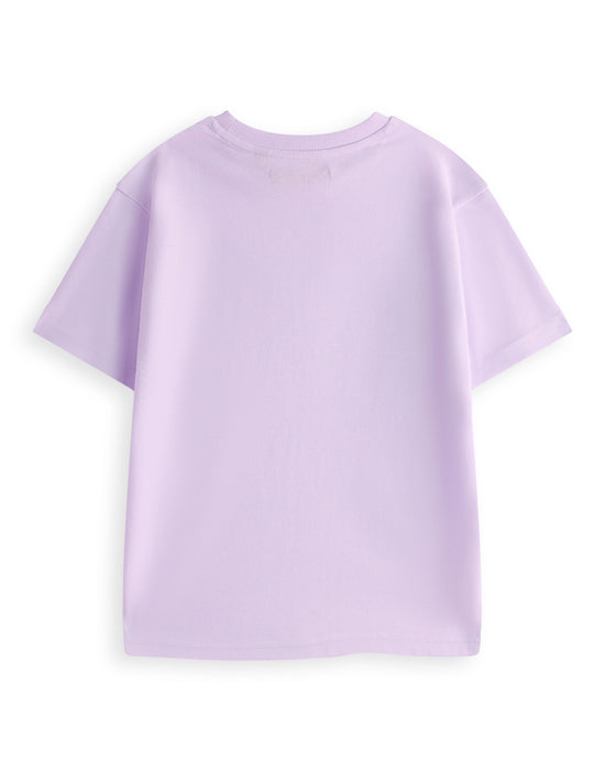 Wicked Butterfly Girls Purple Short Sleeved T-Shirt