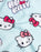Hello Kitty Character AOP Girls Blue 1 Piece Swimming Costume